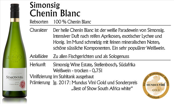 Simonsig Chenin Blanc 2020
