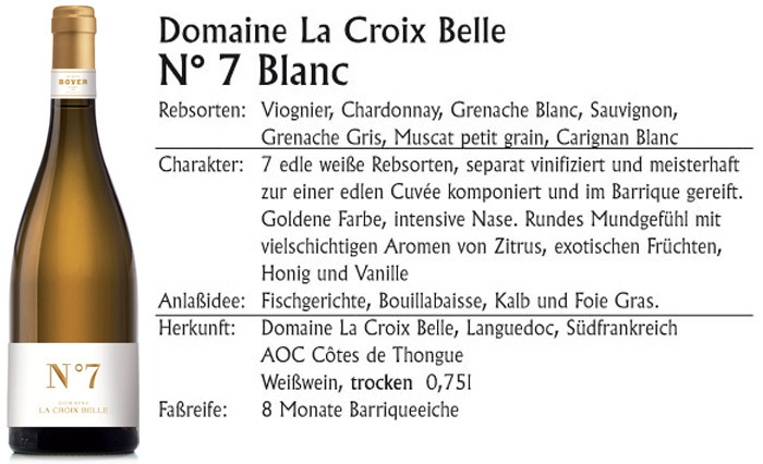 Domaine La Croix Belle No. 7 Blanc 2018