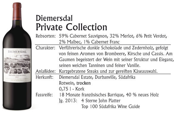 Diemersdal Private Collection Red 1,5l. Magnum 2020