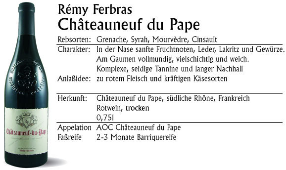 Rémy Ferbras Chateauneuf du Pape 2019
