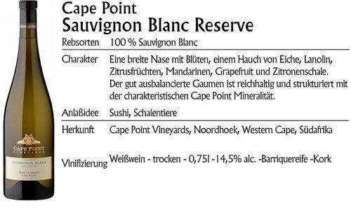 Cape Point Sauvignon Blanc Reserve 2019