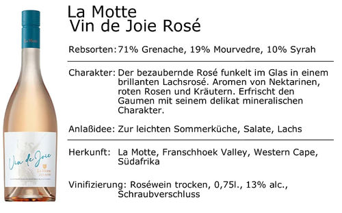 La Motte Vin de Joie Rosé 2022